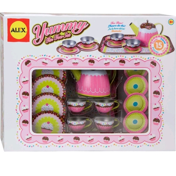 ALEX Toys Yummy Tin Tea Set - Picture 1 of 7